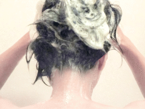 Photo image of hair washing.