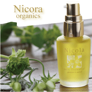 Photo image of the Nicora organic products for aging care.