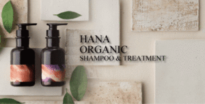 Photo image of the HANA products for aging care.